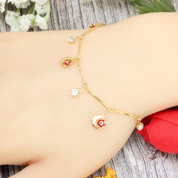 "Trendy Handmade Bracelet – A Stylish Gift for Women & Girls, MAR091848 - Picture 1 of 10